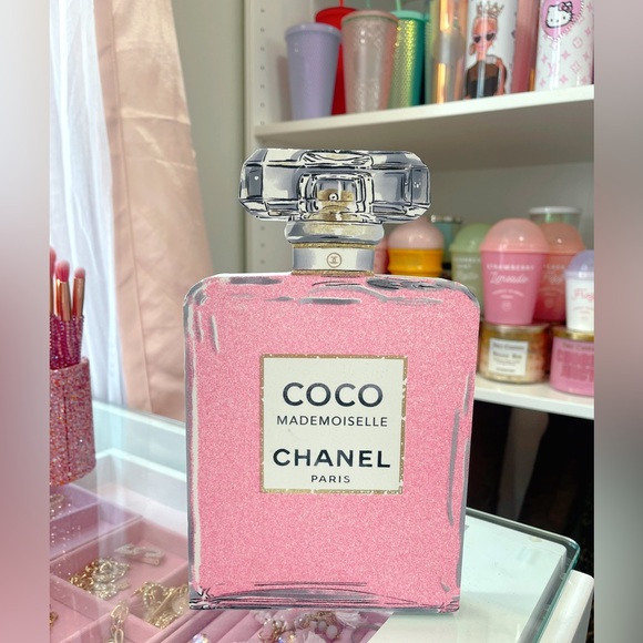 Other - Chanel perfume wooden decor